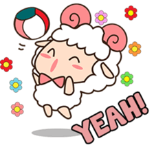 Kuri , the little sheep sticker #3294172