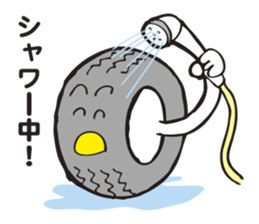 Go on that. Tire-kun sticker #3294554