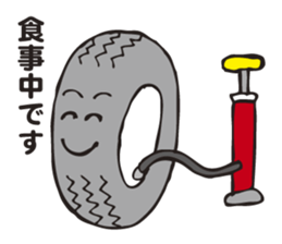 Go on that. Tire-kun sticker #3294558