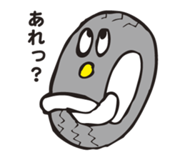 Go on that. Tire-kun sticker #3294567