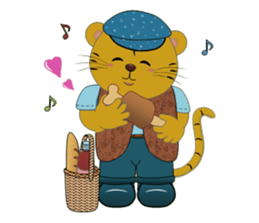 Tiger of healing sticker #3294619