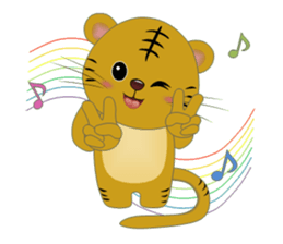 Tiger of healing sticker #3294625