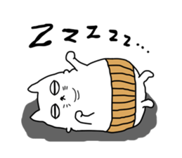-oyaji-cat- sticker #3294659