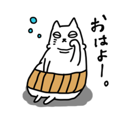 -oyaji-cat- sticker #3294660