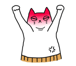 -oyaji-cat- sticker #3294673