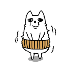 -oyaji-cat- sticker #3294689