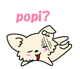 Chiwawa Cute dog "kabocha" sticker #3294860