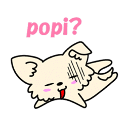 Chiwawa Cute dog "kabocha" sticker #3294860