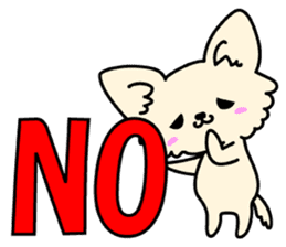 Chiwawa Cute dog "kabocha" sticker #3294862