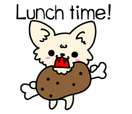 Chiwawa Cute dog "kabocha" sticker #3294874