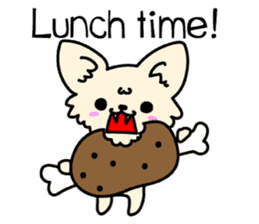 Chiwawa Cute dog "kabocha" sticker #3294874