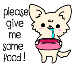 Chiwawa Cute dog "kabocha" sticker #3294876