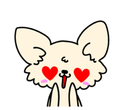 Chiwawa Cute dog "kabocha" sticker #3294881