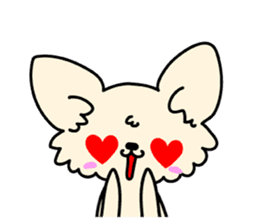 Chiwawa Cute dog "kabocha" sticker #3294881