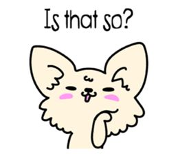 Chiwawa Cute dog "kabocha" sticker #3294883