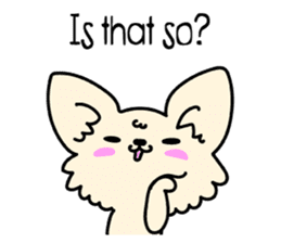 Chiwawa Cute dog "kabocha" sticker #3294883