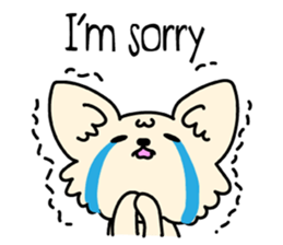 Chiwawa Cute dog "kabocha" sticker #3294890