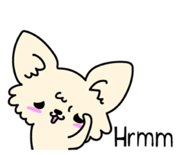 Chiwawa Cute dog "kabocha" sticker #3294896