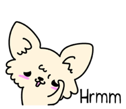 Chiwawa Cute dog "kabocha" sticker #3294896