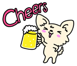 Chiwawa Cute dog "kabocha" sticker #3294897