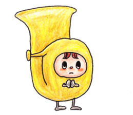 Musical instruments sticker #3295089