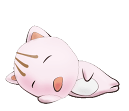 Mr. buffalo and kitten sticker #3295242