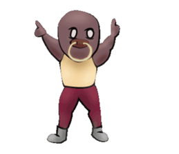 Mr. buffalo and kitten sticker #3295243