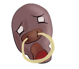 Mr. buffalo and kitten sticker #3295248