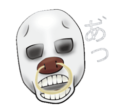 Mr. buffalo and kitten sticker #3295264