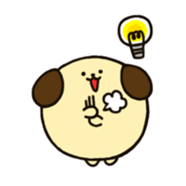 maru dog sticker #3295404