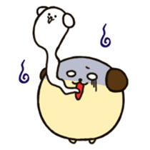 maru dog sticker #3295406
