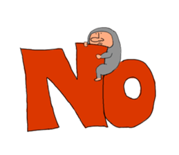 ZENTAI-man sticker #3296221