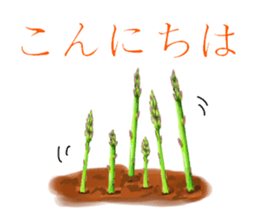Asparagus sticker #3296272