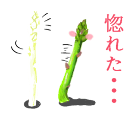 Asparagus sticker #3296281