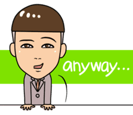 Yutory man sticker #3296306
