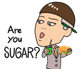 Yutory man sticker #3296318