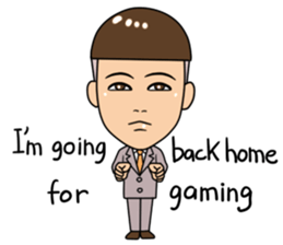 Yutory man sticker #3296324