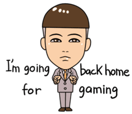 Yutory man sticker #3296324