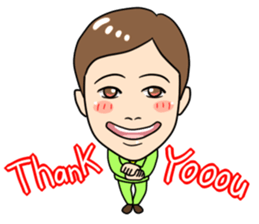 Yutory man sticker #3296329