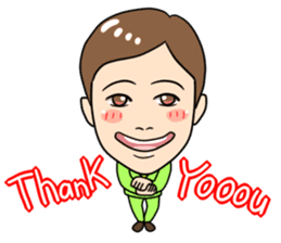 Yutory man sticker #3296329