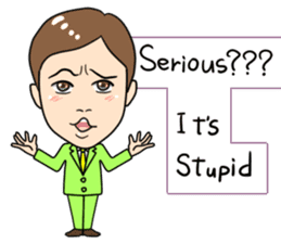 Yutory man sticker #3296343