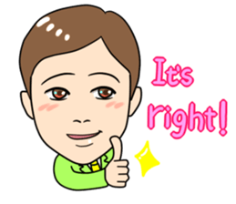 Yutory man sticker #3296345