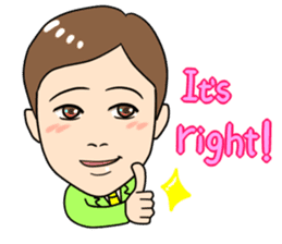 Yutory man sticker #3296345