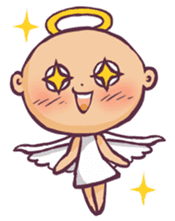Cute angel Sticker sticker #3297002