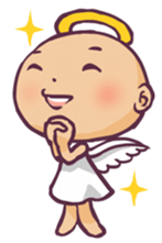 Cute angel Sticker sticker #3297021