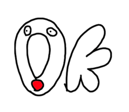 rise cake stuffed with sweet bean jam sticker #3297099