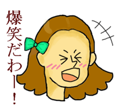 Girl's daily sticker #3297308