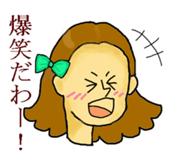 Girl's daily sticker #3297308
