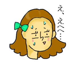 Girl's daily sticker #3297315