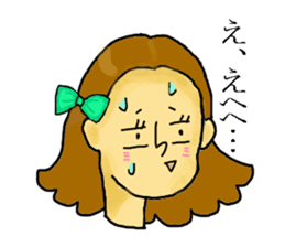 Girl's daily sticker #3297315